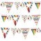 Big Dot of Happiness So Many Ways to Be Human - DIY Pride Party Pennant Garland Decoration - Triangle Banner - 30 Pieces